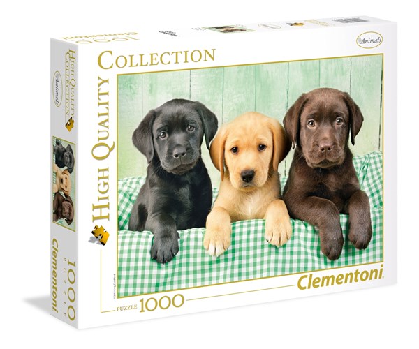 Clementoni (39279) - Greg Cuddiford: "Three Labs" - 1000 brikker puslespil