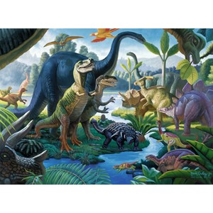 Ravensburger (10740) - "Land of the Giants" - 100 brikker puslespil