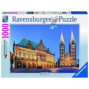 Ravensburger (19622) - "Bremen" - 1000 brikker puslespil