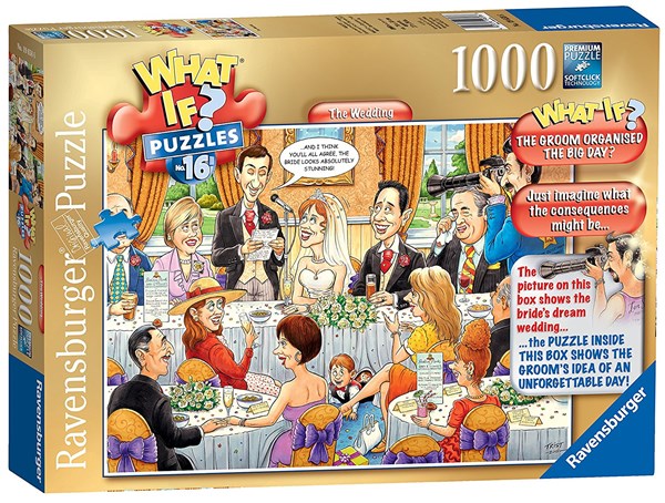 Ravensburger (19658) - "What if? #16 - The Wedding" - 1000 brikker puslespil