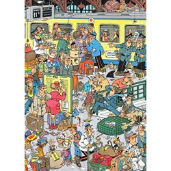 Jumbo (17318) - Jan van Haasteren: "Platform" - 500 brikker puslespil