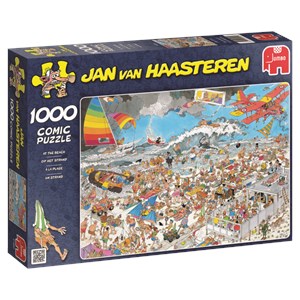 Jumbo (01652) - Jan van Haasteren: "At The Beach" - 1000 brikker puslespil