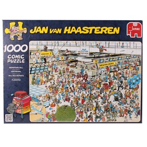 Jumbo (81453X) - Jan van Haasteren: "Afgangshallen" - 1000 brikker puslespil