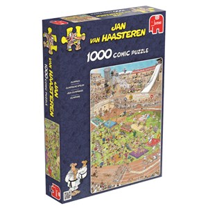 Jumbo (01666) - Jan van Haasteren: "Olympics" - 1000 brikker puslespil
