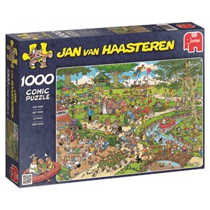 Jumbo (01492) - Jan van Haasteren: "Parken" - 1000 brikker puslespil