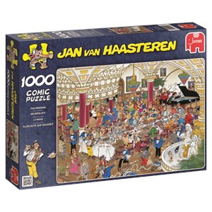 Jumbo (01642) - Jan van Haasteren: "The Wedding" - 1000 brikker puslespil