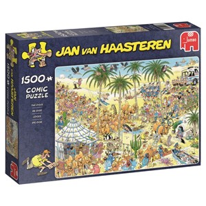 Jumbo (19059) - Jan van Haasteren: "Oasis" - 1500 brikker puslespil