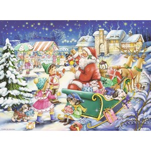 Ravensburger (14740) - "Magical Christmas" - 500 brikker puslespil