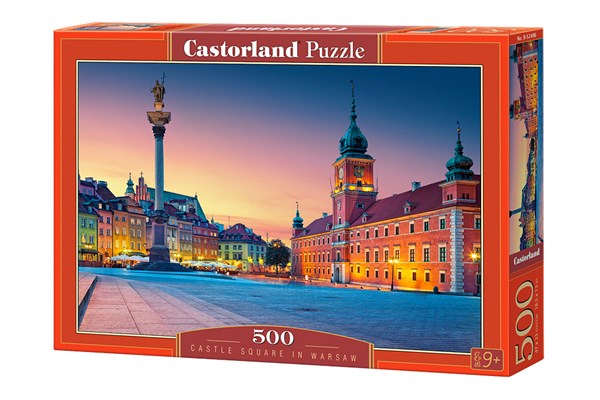 Castorland (52486) - "Castle Square in Warsaw" - 500 brikker puslespil