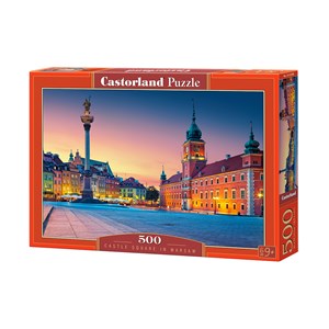 Castorland (52486) - "Castle Square in Warsaw" - 500 brikker puslespil