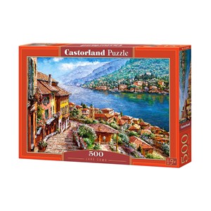 Castorland (52639) - "Lake Como" - 500 brikker puslespil