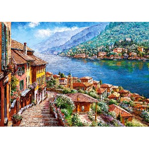 Castorland (52639) - "Lake Como" - 500 brikker puslespil