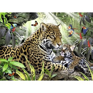 Ravensburger (14486) - "Little Jaguar" - 500 brikker puslespil