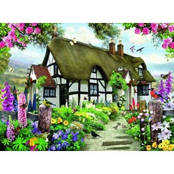 Ravensburger (14709) - "Fairy Cottage" - 500 brikker puslespil