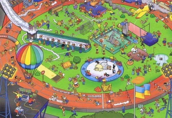 Goliath Games (71305) - "Sport" - 1000 brikker puslespil