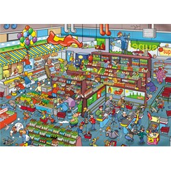 Goliath Games (71307) - "Supermarket" - 1000 brikker puslespil