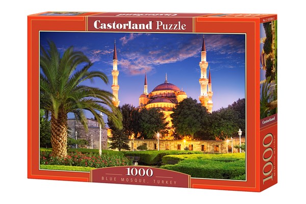 Castorland (C-103386) - "Blue Mosque, Turkey" - 1000 brikker puslespil