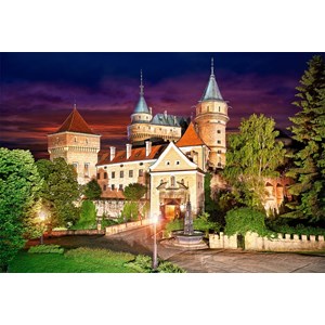Castorland (C-103393) - "Bojnice Castle at Night" - 1000 brikker puslespil