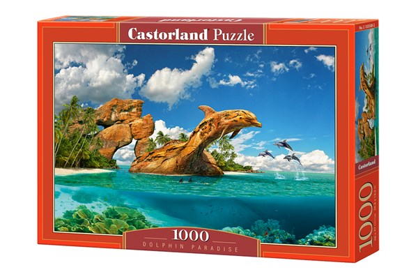 Castorland (C-103508) - "Dolphin Paradise" - 1000 brikker puslespil