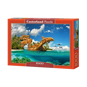 Castorland (C-103508) - "Dolphin Paradise" - 1000 brikker puslespil