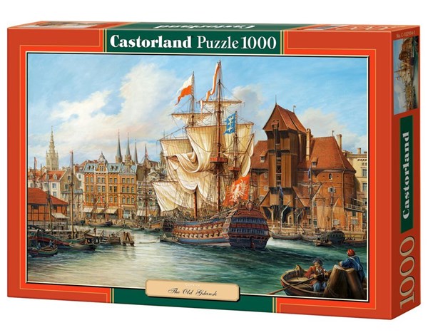 Castorland (C-102914) - "Old Gdansk" - 1000 brikker puslespil
