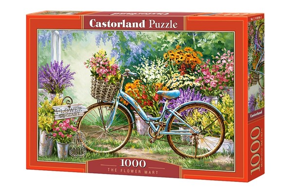 Castorland (C-103898) - "The Flower Mart" - 1000 brikker puslespil