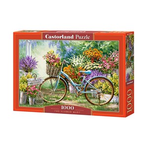 Castorland (C-103898) - "The Flower Mart" - 1000 brikker puslespil