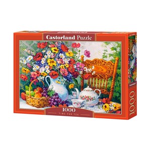 Castorland (C-103836) - "Time for Tea" - 1000 brikker puslespil