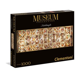 Clementoni (39406) - Michelangelo: "The Sistine Chapel" - 1000 brikker puslespil