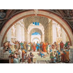 Clementoni (35043) - Raphael: "Scuola di Atene" - 500 brikker puslespil