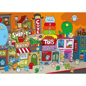 Heye (29643) - "Uglydoll, Uglytown" - 1000 brikker puslespil