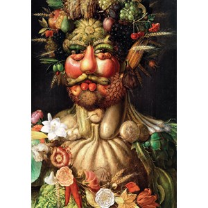 Clementoni (39331) - Giuseppe Arcimboldo: "Arcimboldo: Vertumnus" - 1000 brikker puslespil