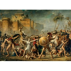 Clementoni (39345) - Jacques-Louis David: "The Intervention Of Sabine Women" - 1000 brikker puslespil
