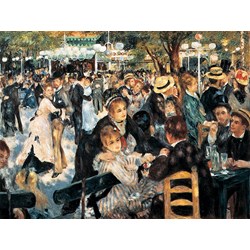 Clementoni (31412) - Pierre-Auguste Renoir: "Bal du Moulin de la Galette" - 1000 brikker puslespil