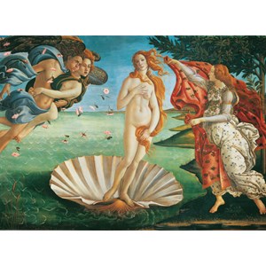 Clementoni (31430) - Sandro Botticelli: "The Birth of Venus" - 1000 brikker puslespil