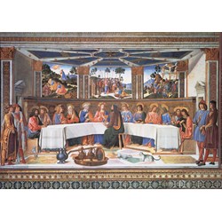 Clementoni (39289) - "The Last Supper" - 1000 brikker puslespil