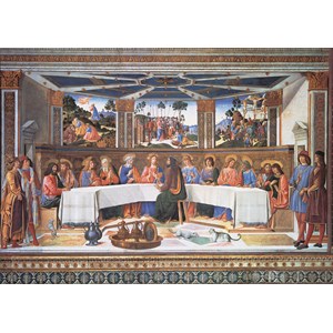 Clementoni (39289) - "The Last Supper" - 1000 brikker puslespil
