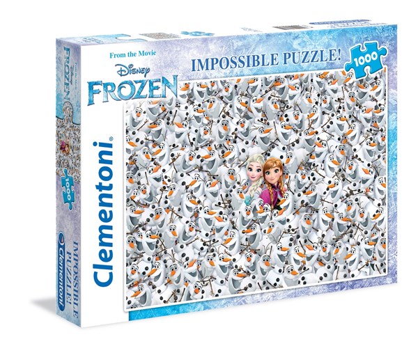 Clementoni (39360) - "Frozen" - 1000 brikker puslespil