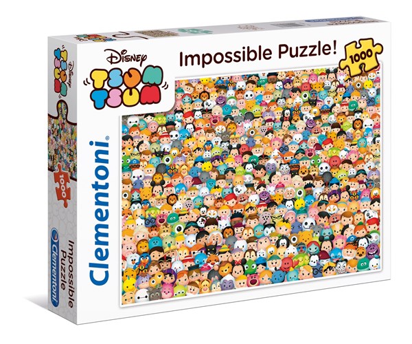 Clementoni (39363) - "Tsum Tsum" - 1000 brikker puslespil
