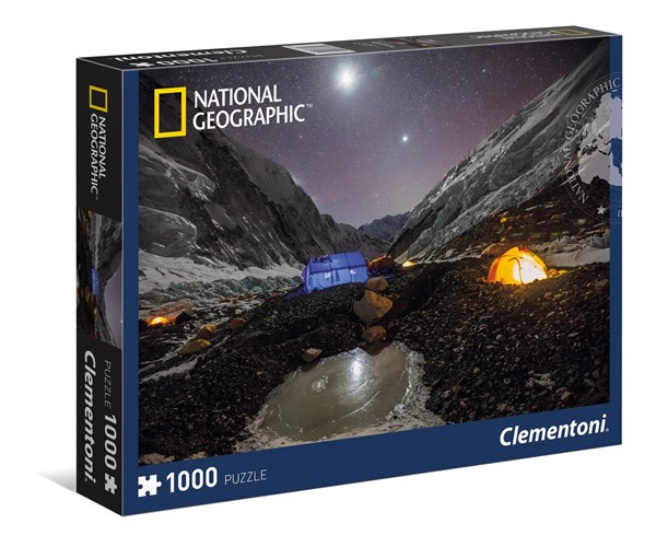 Clementoni (39310) - "Everest Camp" - 1000 brikker puslespil