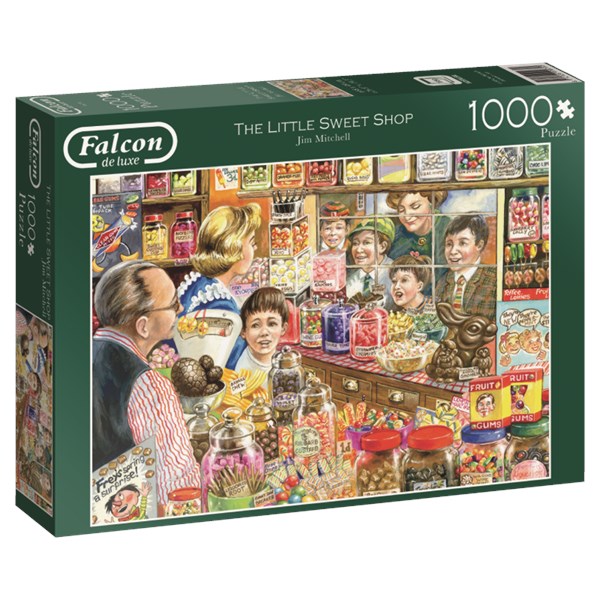 Falcon (11079) - Jim Mitchell: "The Little Sweet Shop" - 1000 brikker puslespil