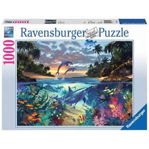 Ravensburger (19145) - "Coral Bay" - 1000 brikker puslespil