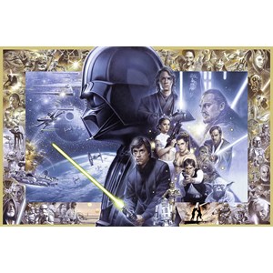 Ravensburger (17431) - "Star Wars Saga" - 5000 brikker puslespil