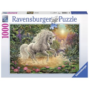 Ravensburger (19793) - "Mystic Unicorn" - 1000 brikker puslespil