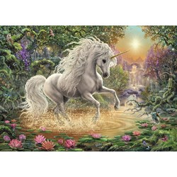 Ravensburger (19793) - "Mystic Unicorn" - 1000 brikker puslespil