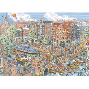 Ravensburger (19192) - "Amsterdam" - 1000 brikker puslespil