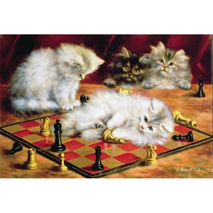 Puzzle Michele Wilson (A968-250) - "Talboys, Checkmate" - 250 brikker puslespil