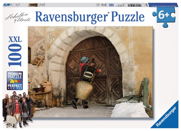 Ravensburger (10598) - "A Bell for Ursli" - 100 brikker puslespil