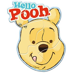Trefl (36115) - "Hello Pooh" - 6 brikker puslespil