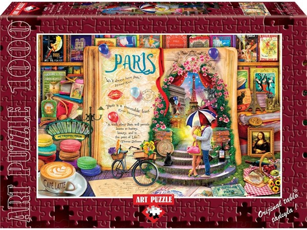 Art Puzzle (4361) - "Paris" - 1000 brikker puslespil
